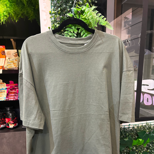 T-shirt oversize kaki