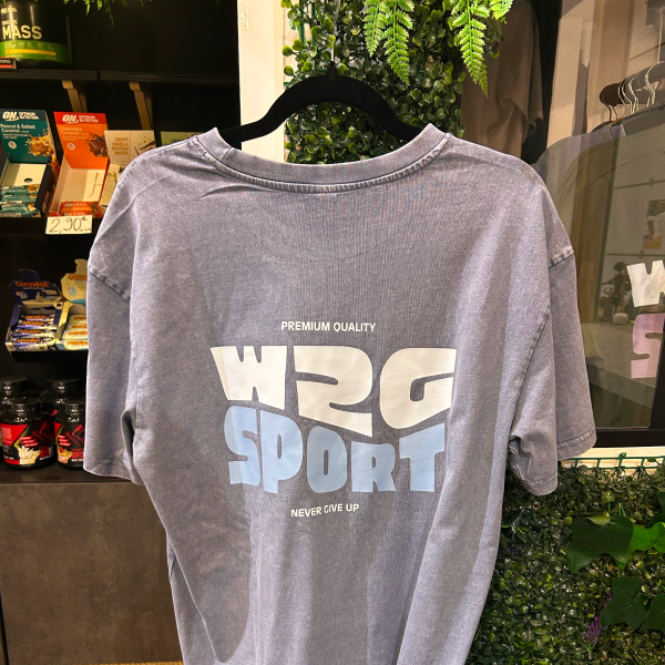 T-shirt oversize bleu